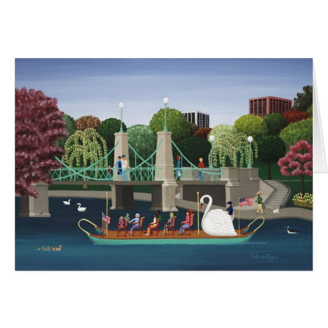 Cygne de Boston (Devant horizontal)