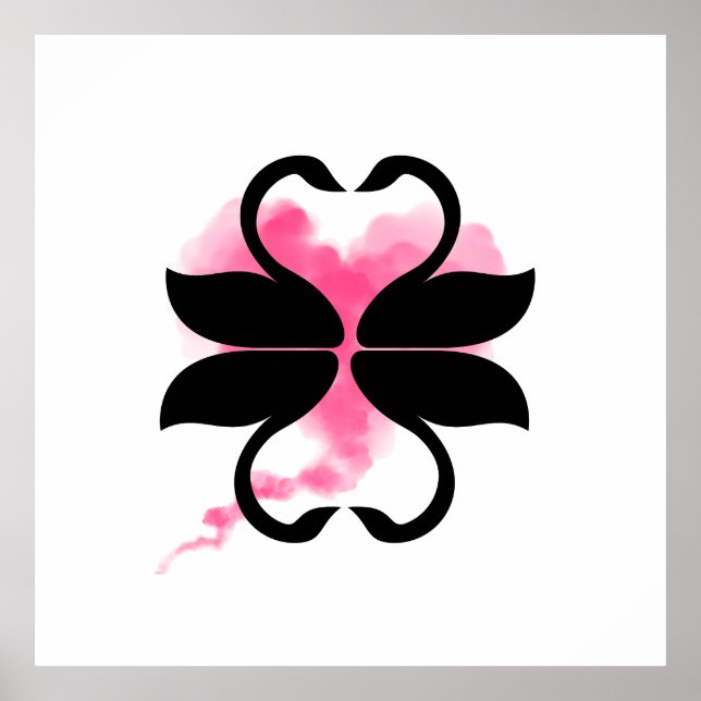 Cygnes Affiche (Devant)