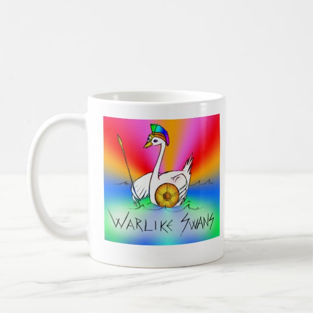 Cygnes Guerriers; La Tasse Épique (Gauche)