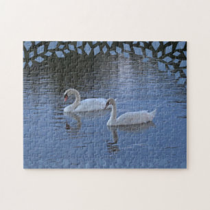 Cygnes sur Blue Lake Puzzle