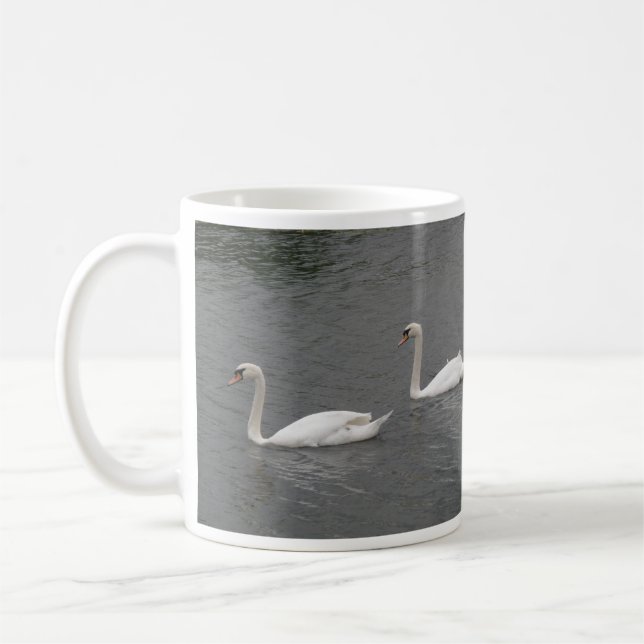 Cygnes sur la Mug (Gauche)
