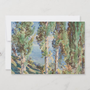 Cyprès de Corfou par John Singer Sargent
