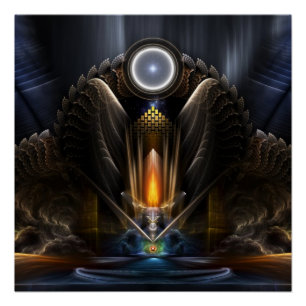 Cyritous, Temple - Orb Of Karinos Poster Parfait