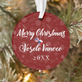 Czech American With Custom Year Bilingual