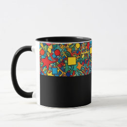 D05 - Tasse mit buntem Mosaik