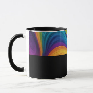 D12 - Tasse avec vagues sombres