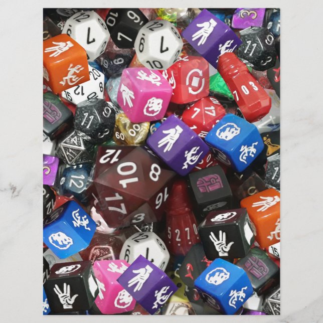 d20 dés (Devant)