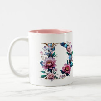 D Coffee Mug - Design floral pour le don