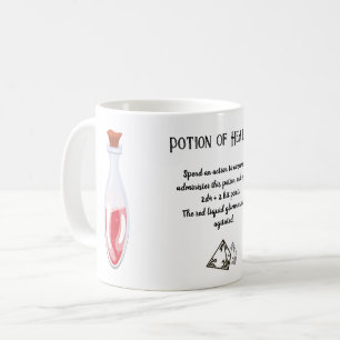 D&D Potion de guérison Café Mug