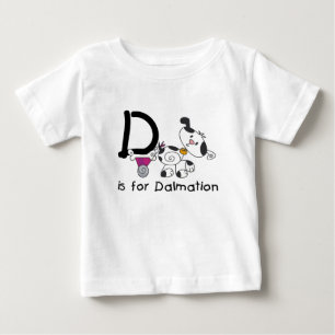 D est pour le T-shirts et les cadeaux de Dalmation
