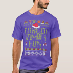 d Famille amusant affreux pull de Noël TShirt