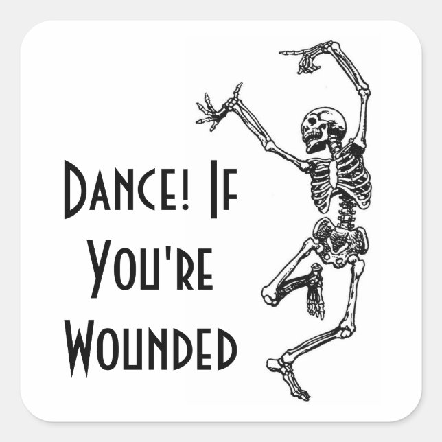 D ! YW autocollant classique (Devant)