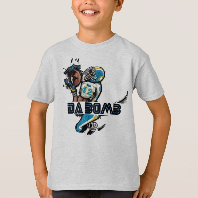 DA-Bombe - T-shirt d'enfants (le football) (Devant)