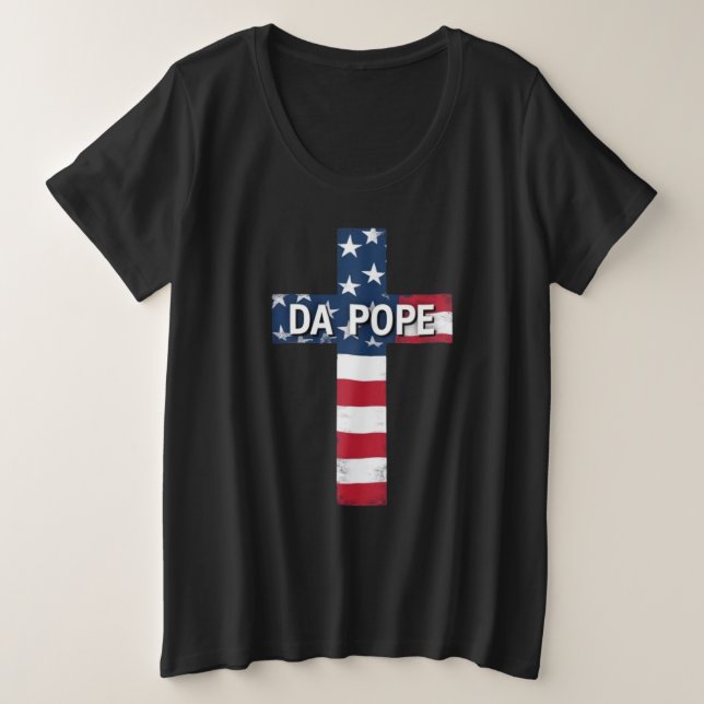 DA PAPE - Premier pape américain, Premier mème Sai (Design devant)