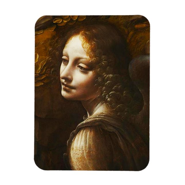 Da Vinci Vierge des Roches Angel Magnet (Vertical)