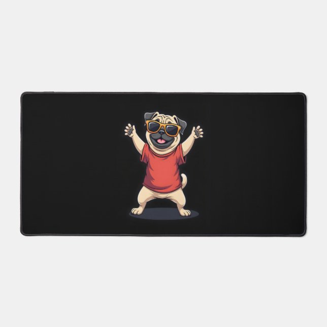 Dabbing Dabbing Dab Carlin Chien Animaux Danse Ani (Recto)