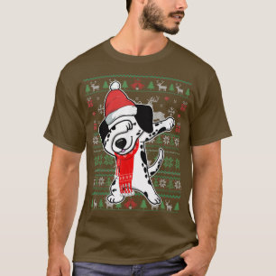 Dabbing Dalmatie laide de Noël Sweat Funny Par