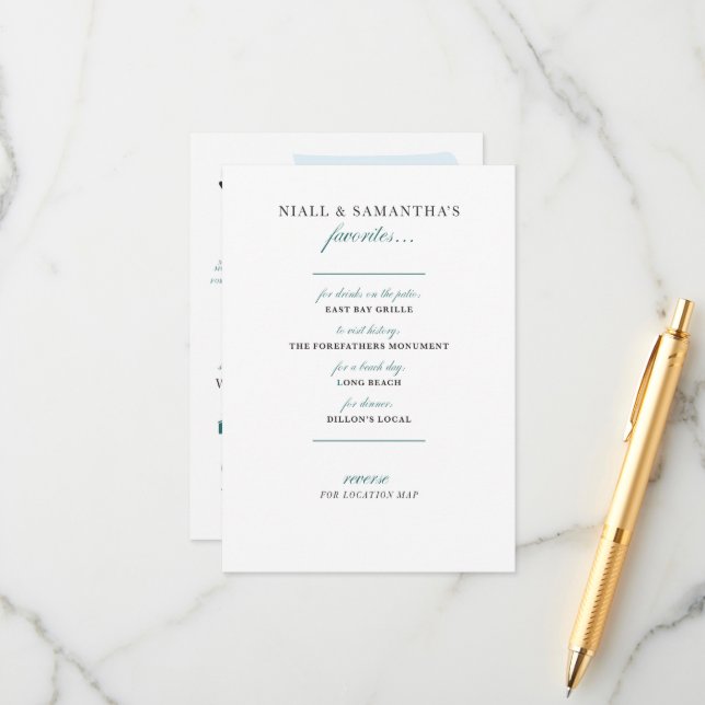 D'accompagnement 4,5" x 6,25" Enveloppe de carte personnalisée pour (Devant/Arrière en situation)