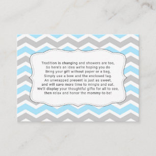 D'accompagnement Afficher la carte d'insertion du baby shower, pas 