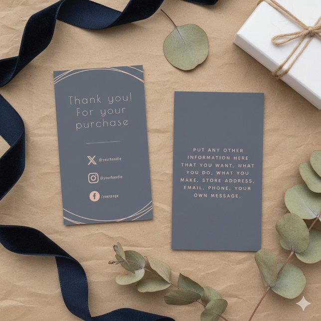 D'accompagnement Anneaux rustiques, insérer la carte pour les comma (Rustic rings, insert Card for customer orders.)