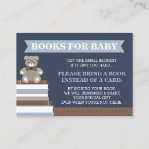 D'accompagnement Apportez Une Carte De Livre, Petit Homme, Ours En
