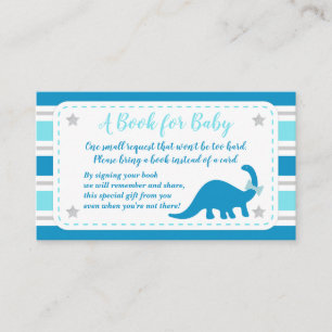D'accompagnement Baby shower Garçon Apportez Une Carte De Livre