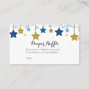 D'accompagnement Baby shower Twinkle Twinkle - Carte de rabat