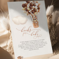 Balloons d'ours Brown Livres pour bébés Carte de b