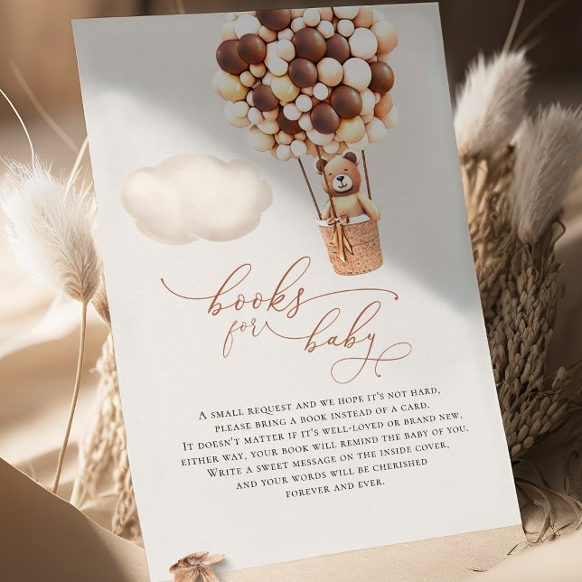 D'accompagnement Balloons d'ours Brown Livres pour bébés Carte de b (Créateur téléchargé)