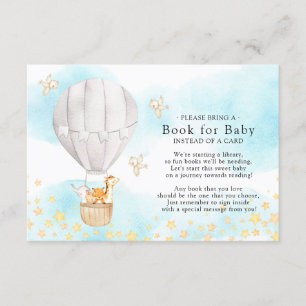 D'accompagnement Bébé Animaux Balloon Livre de la carte bébé