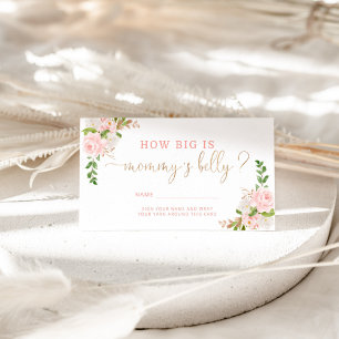 D'accompagnement Blush rose quelle est la taille de la carte ventre