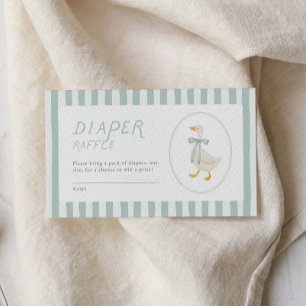 D'accompagnement Carte à insérer pour la douche bébé Silly Goose Ti