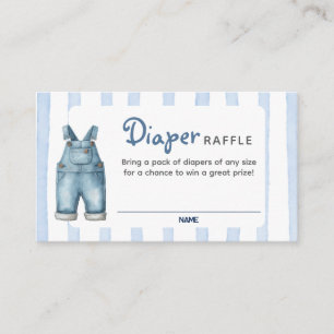 D'accompagnement Carte à rabat Baby shower Blue Jean