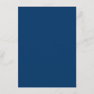 D'accompagnement Carte avec Enclosure Personnalisée Bleu Minuit