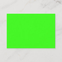 Carte avec Enclosure Personnalisée Vert Néon