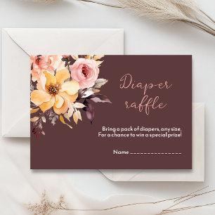 D'accompagnement Carte baby shower fille rose pâle