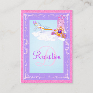 D'accompagnement Carte Boîtier Monogram Rose, Purple Fairy