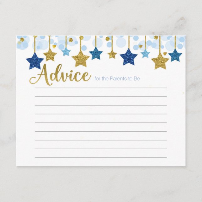 D'accompagnement Carte conseil Twinkle Little Star (Devant)