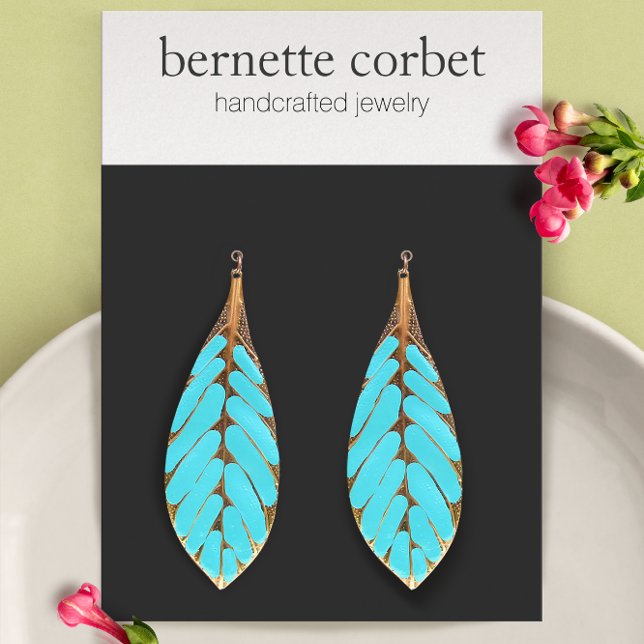 D'accompagnement Carte d'affichage moderne Noir grand oreille (Créateur téléchargé)