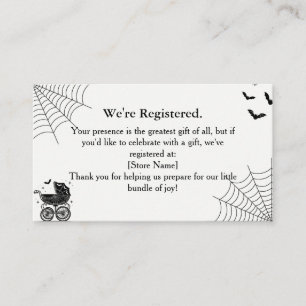 D'accompagnement Carte d'annonce de liste de naissance pour une Bab