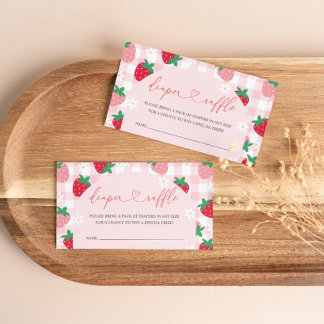 D'accompagnement Carte d'annonce de tirage au sort de couche bébé f