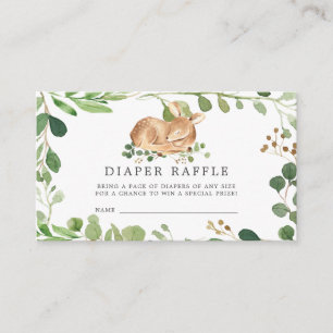 D'accompagnement Carte de Baby shower de la calotte de cerf
