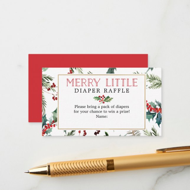D'accompagnement Carte de Baby shower Joyeux Petits Repas (Devant/Arrière en situation)