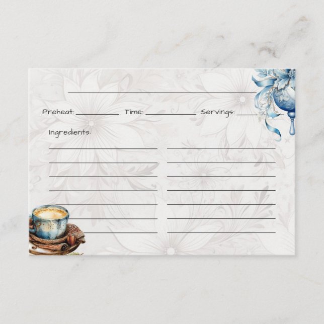 D'accompagnement Carte de base du matin de Noël (Devant)