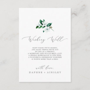 D'accompagnement Carte de bien-être pour Mariage de verdure Woodlan