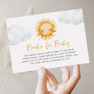 D'accompagnement Carte de boîtier de demande de Baby shower Sunshin