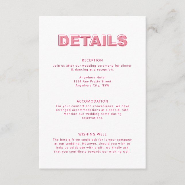 D'accompagnement Carte de boîtier de type Gras moderne (Devant)