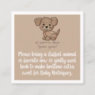 D'accompagnement Carte de boîtier du Baby shower de sons animaux es