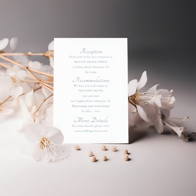 D'accompagnement Carte de boîtier élégante à script minimal (Créateur téléchargé)