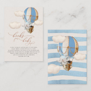 D'accompagnement Carte de boîtier Elephant Balloon Baby Books